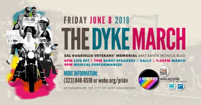 Dyke March – LA Pride Week 2018