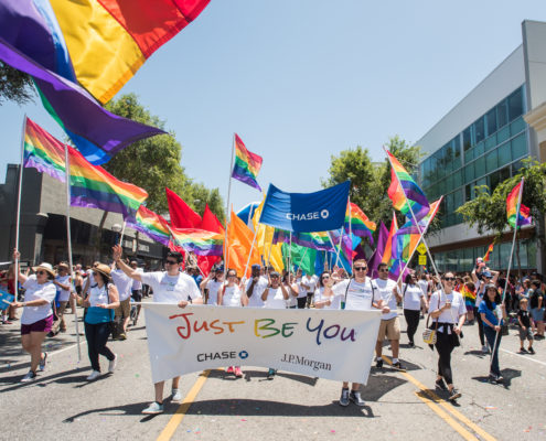 LA Pride Parade 2018 (Photo by Chris Tuite)