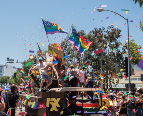LA Pride Parade 2018 (Photo by Chris Tuite)