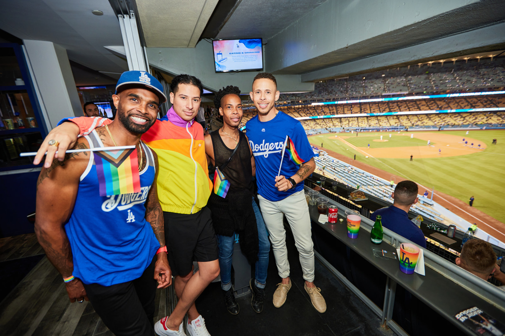 Thousands attended Pride Night Dodgers game