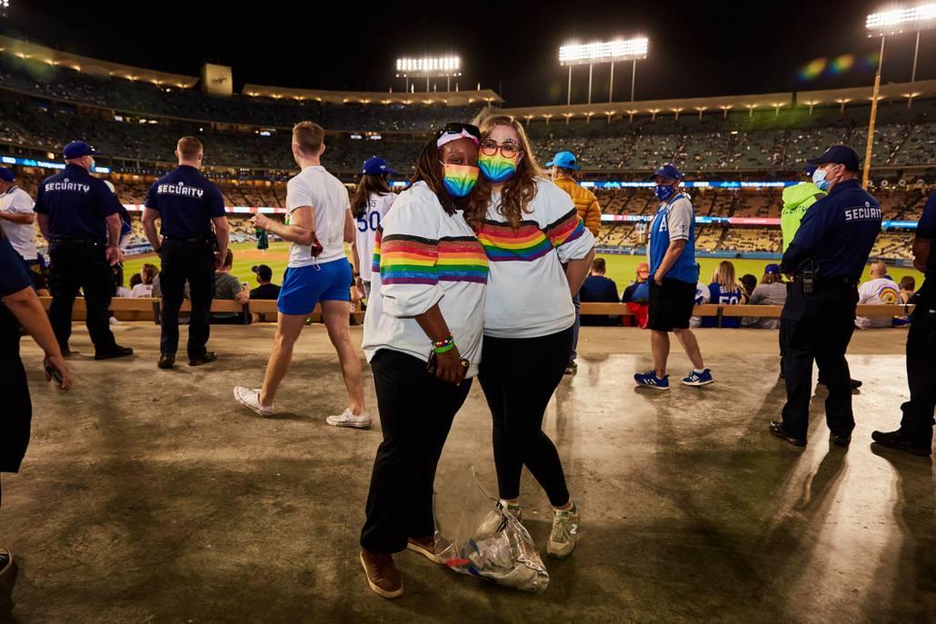 11543330 - Thousands of people protest Pride Night outside Dodger Stadium  in Los AngelesSearch