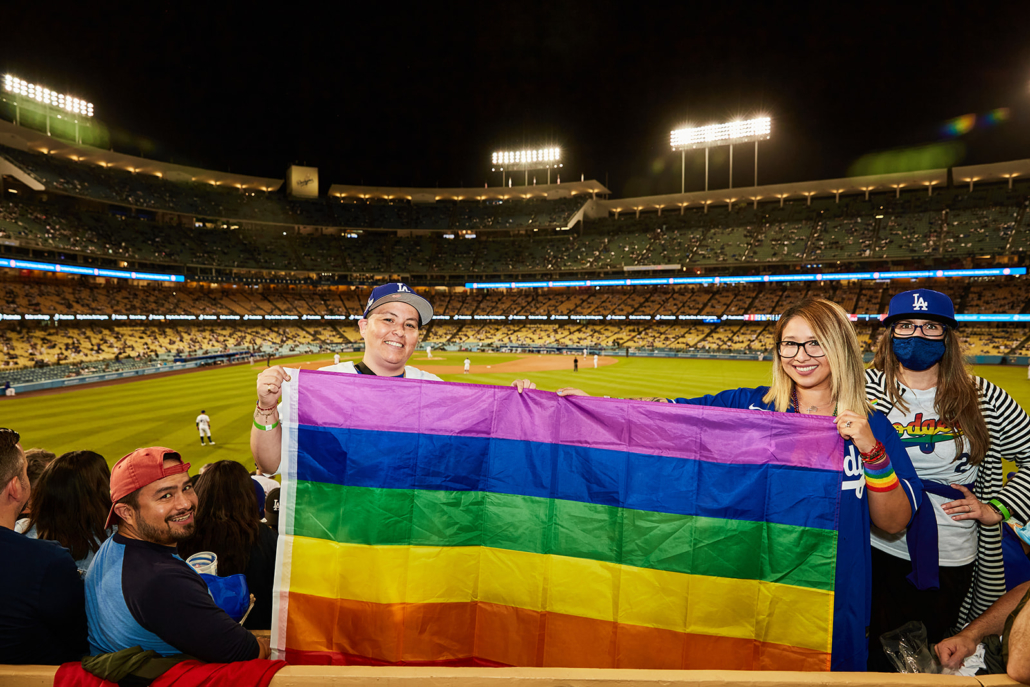 Los Angeles Dodgers on X: Celebrating LGBTQ+ Pride Night at Dodger Stadium  presented by Blue Shield of California. 🏳️‍🌈  / X