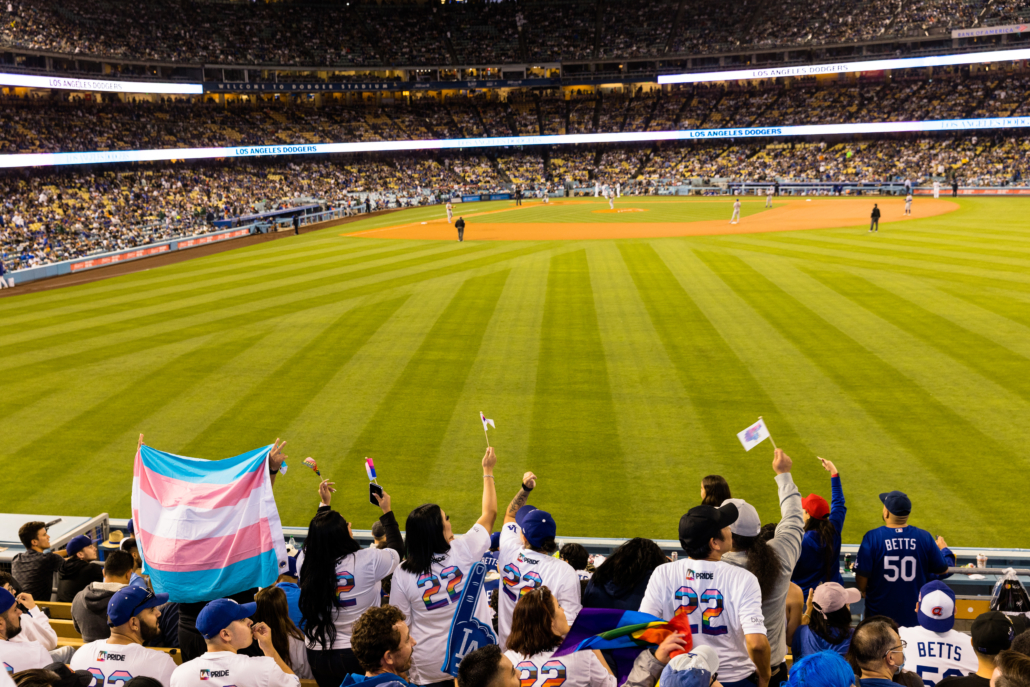 Celebrate LGBTQ+ Pride Night at Dodger Stadium on 6/16 presented by Blue  Shield of California! Before the game, join us in the Centerfield…