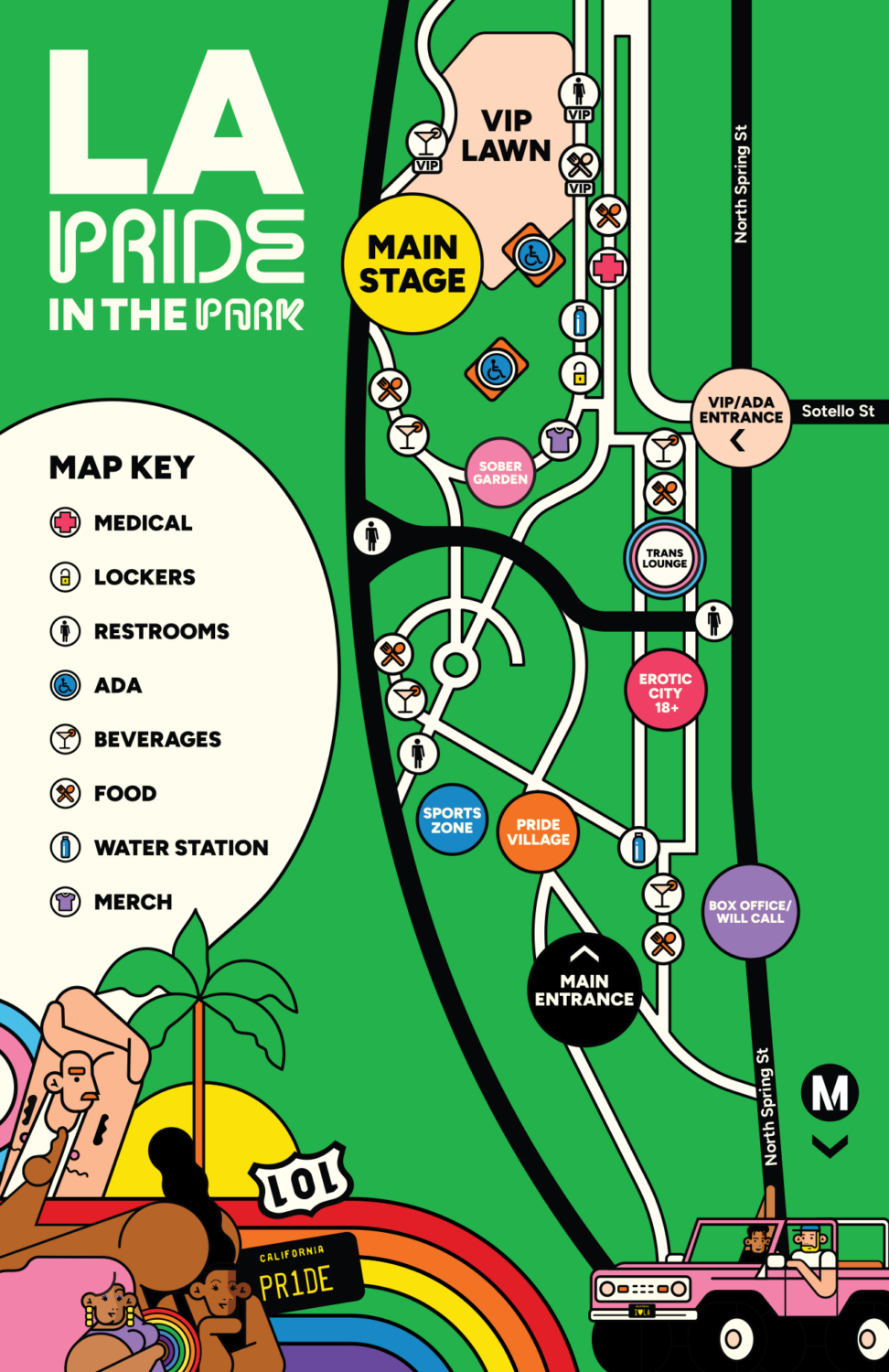 2024 LA Pride in the Park LA Pride