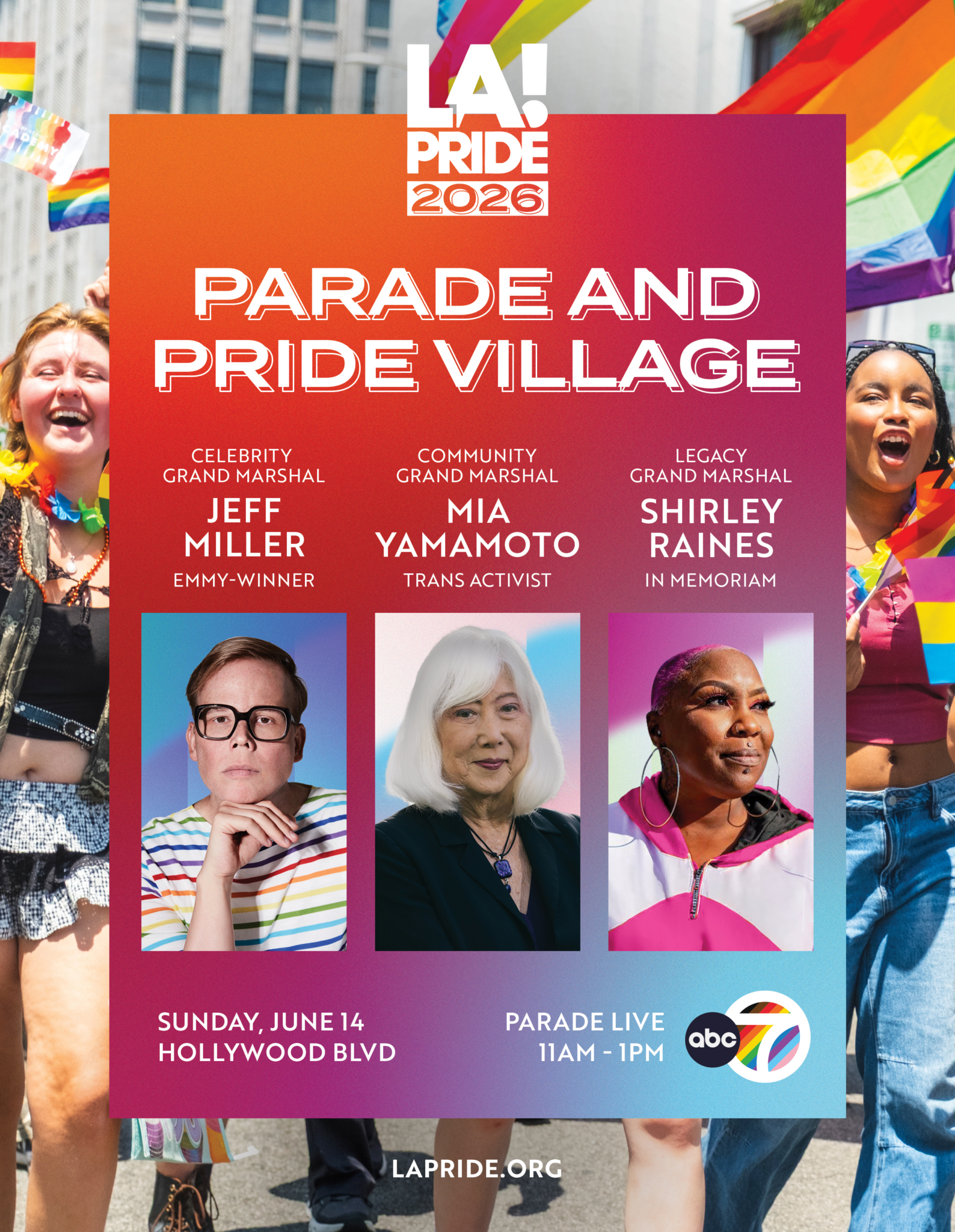 LA Pride Announces 2026 Grand Marshals – LA Pride